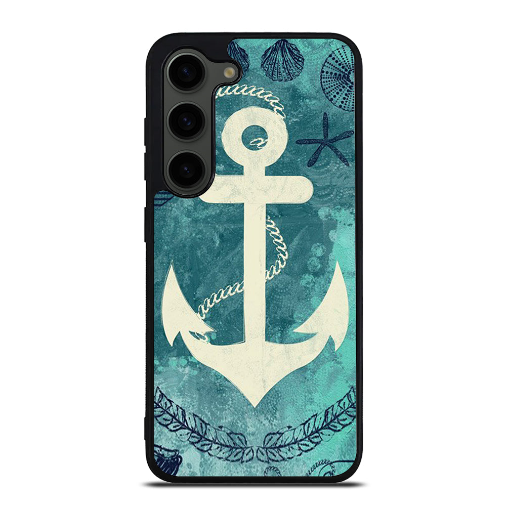 NAUTICAL ANCHOR ART Samsung Galaxy S23 Plus Case Cover