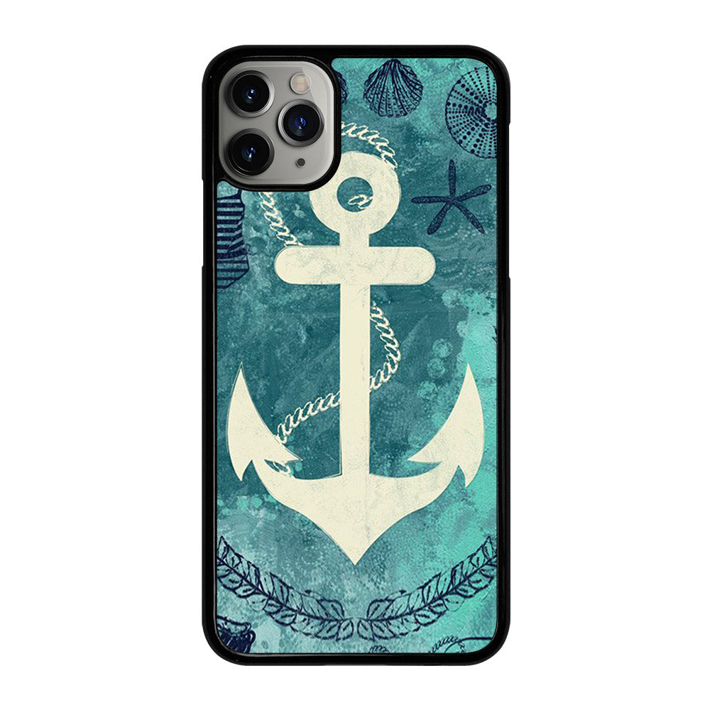 NAUTICAL ANCHOR ART iPhone 11 Pro Max Case Cover