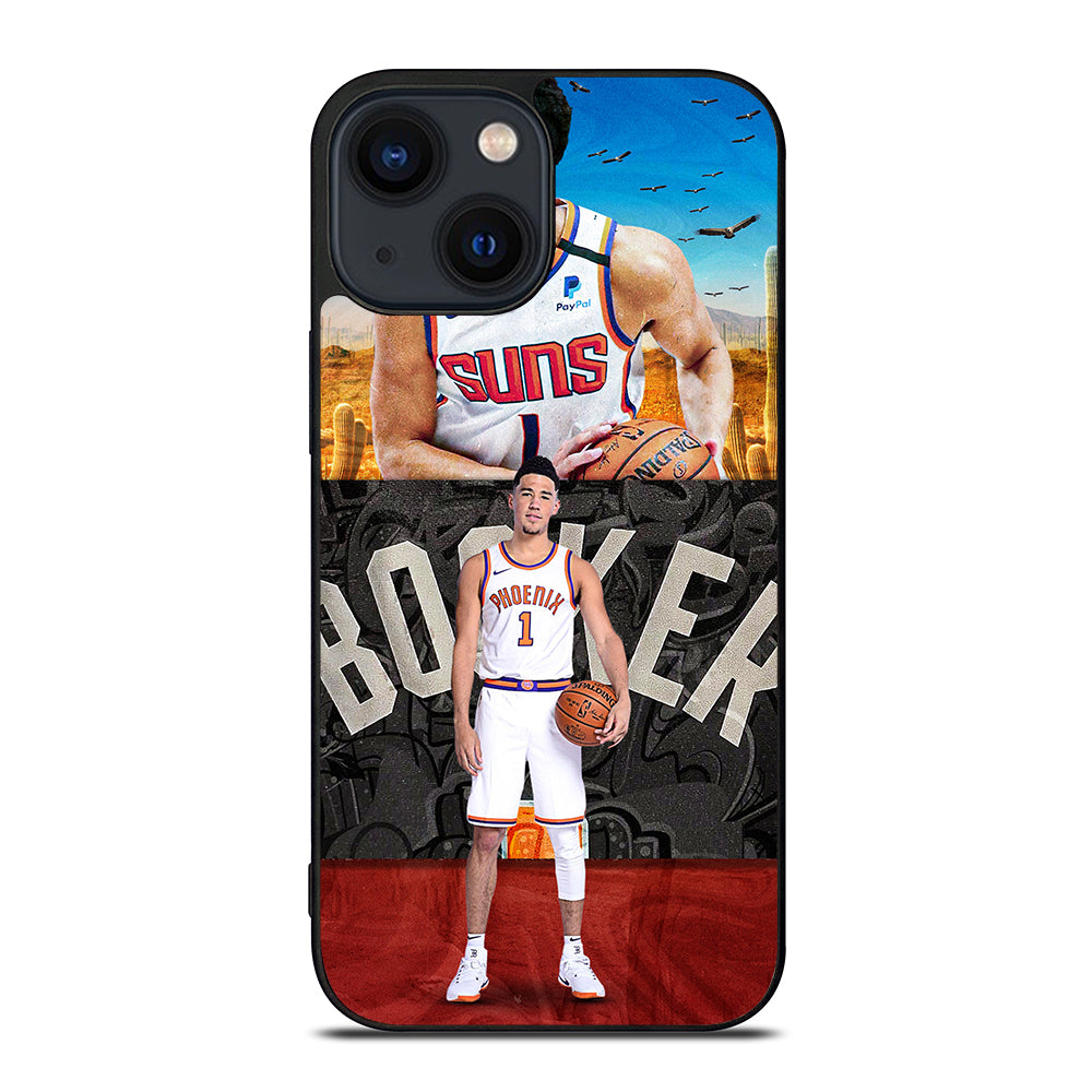 NBA DEVIN BOOKER PHOENIX SUNS BASKETBALL iPhone 14 Plus Case Cover