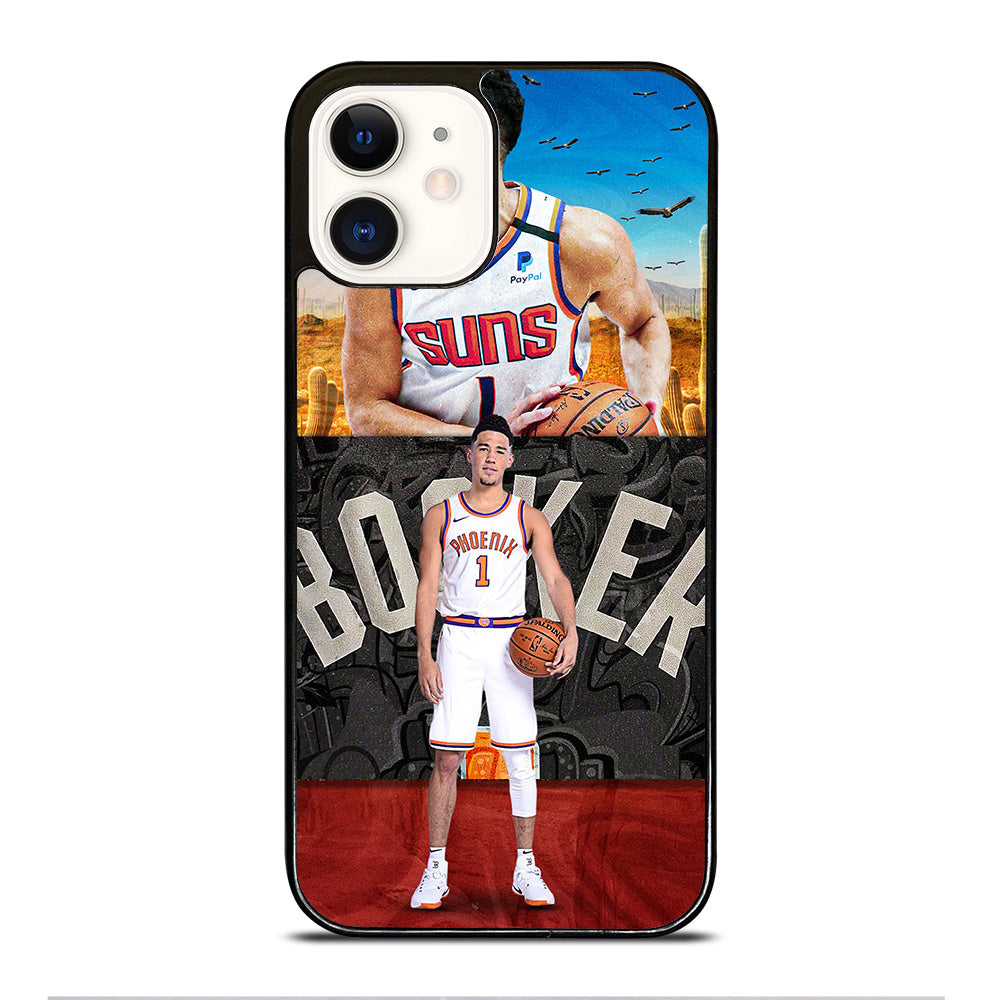 NBA DEVIN BOOKER PHOENIX SUNS BASKETBALL iPhone 12 Case Cover