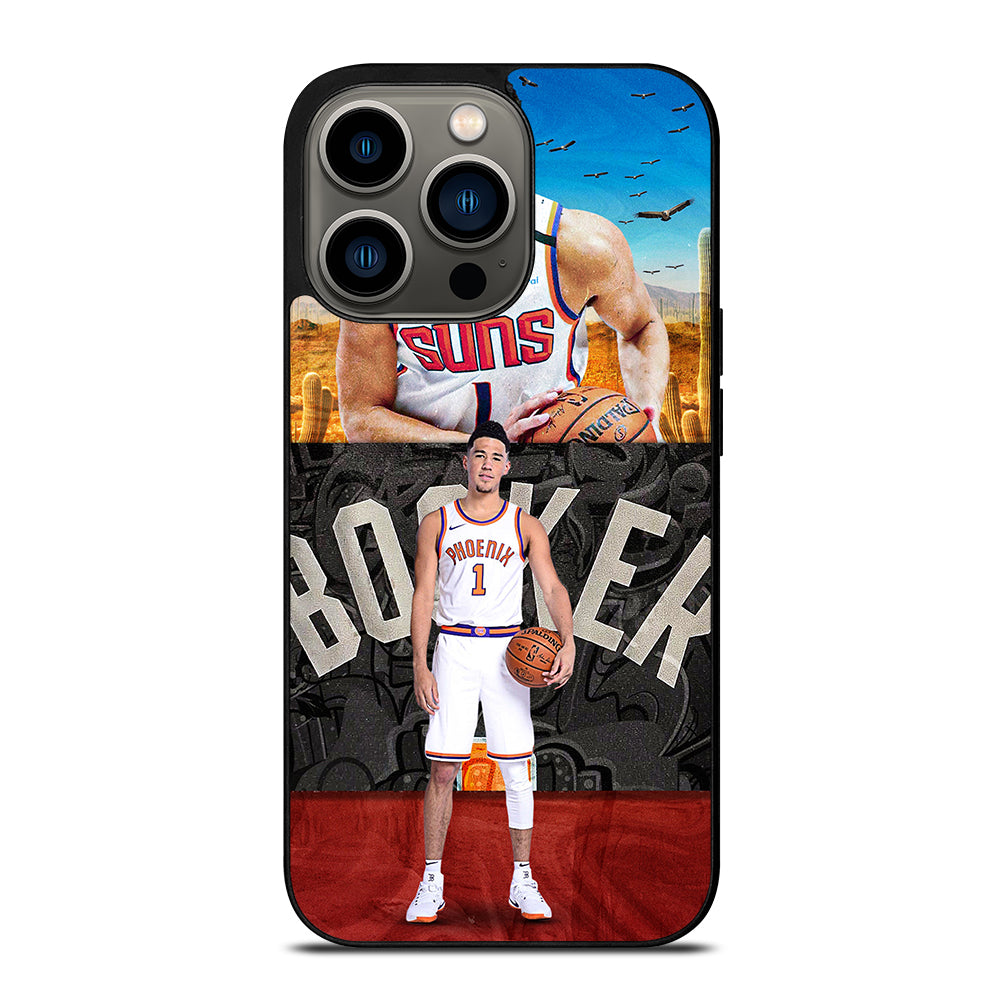 NBA DEVIN BOOKER PHOENIX SUNS BASKETBALL iPhone 13 Pro Case Cover