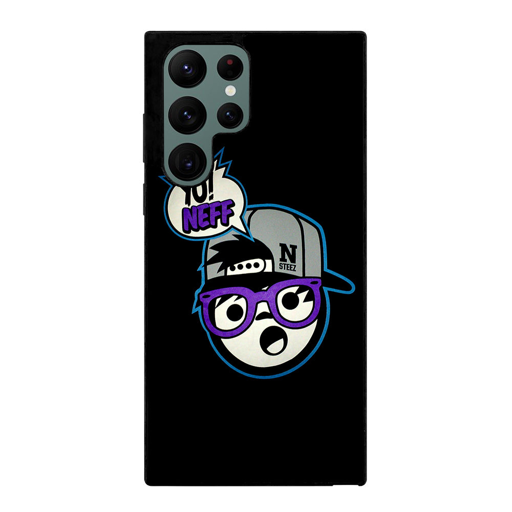 NEFF HEADWEAR LOGO CARTOON Samsung Galaxy S22 Ultra Case Cover