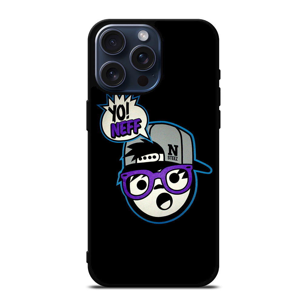 NEFF HEADWEAR LOGO CARTOON iPhone 15 Pro Max Case Cover