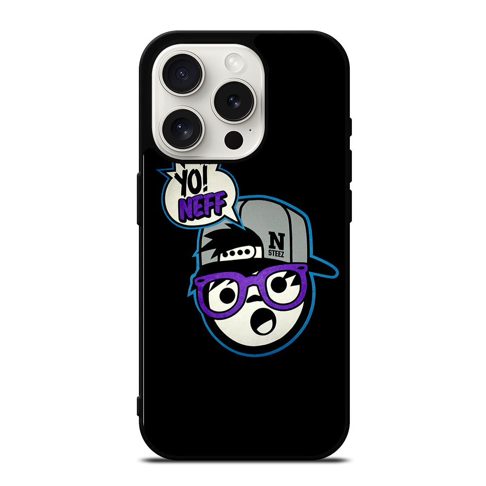 NEFF HEADWEAR LOGO CARTOON iPhone 15 Pro Case Cover