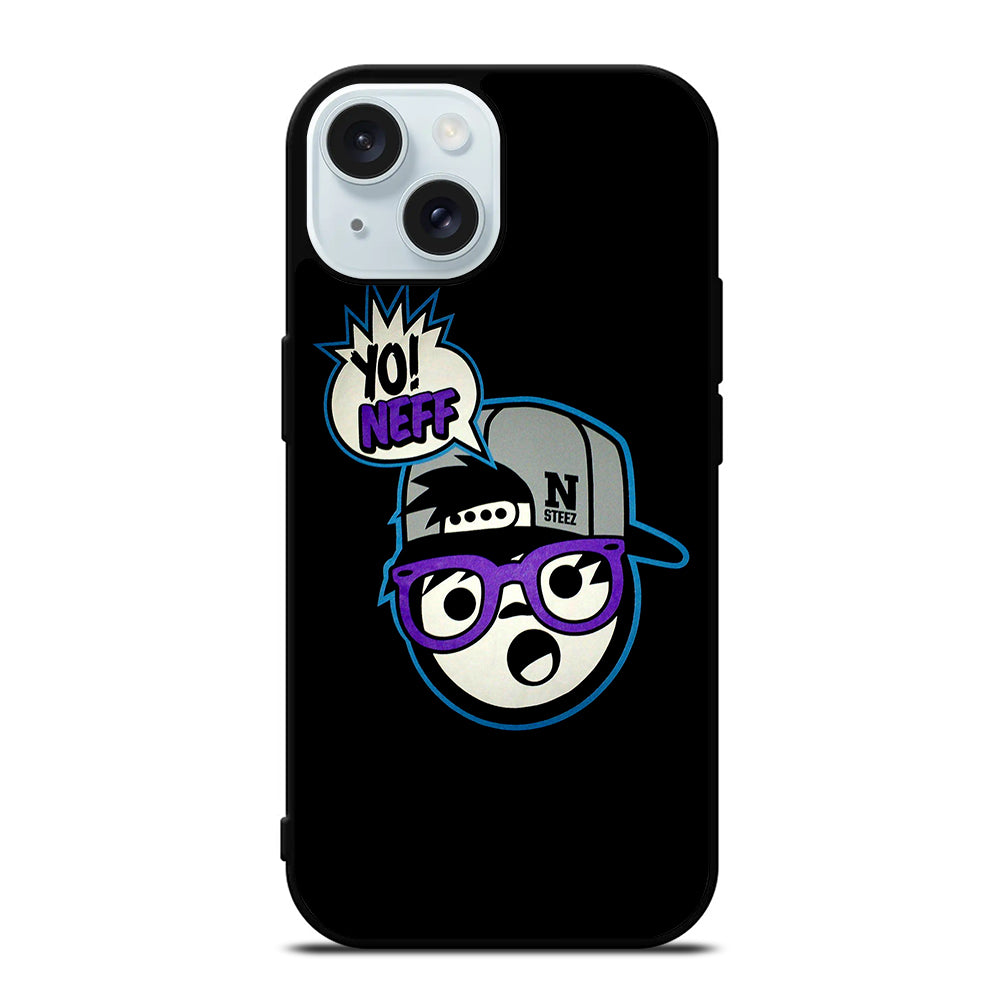 NEFF HEADWEAR LOGO CARTOON iPhone 15 Case Cover