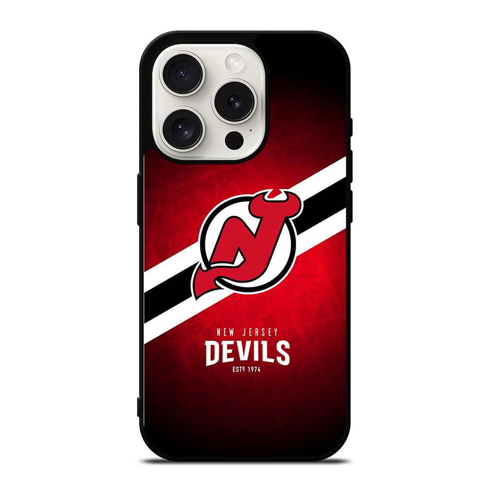 NEW JERSEY DEVILS NHL TEAM 3 iPhone 15 Pro Case Cover