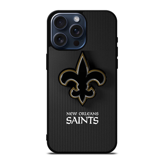 NEW ORLEANS SAINTS EMBLEM iPhone 15 Pro Max Case Cover