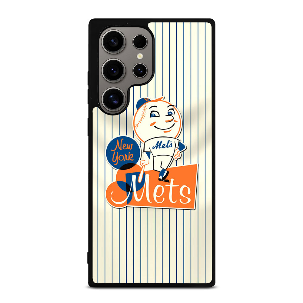 NEW YORK METS LOGO BASEBALL 2 Samsung Galaxy S24 Ultra Case Cover