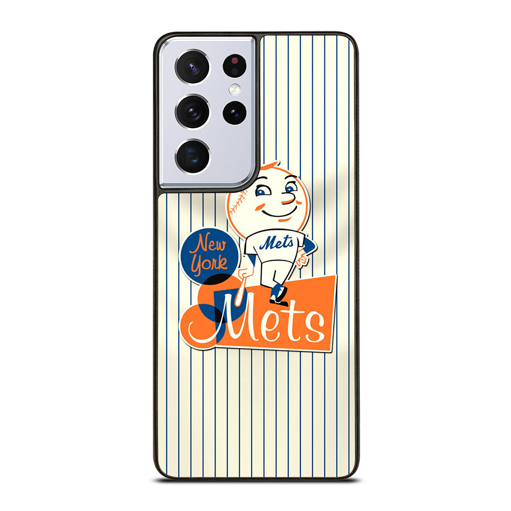NEW YORK METS LOGO BASEBALL 2 Samsung Galaxy S21 Ultra Case Cover