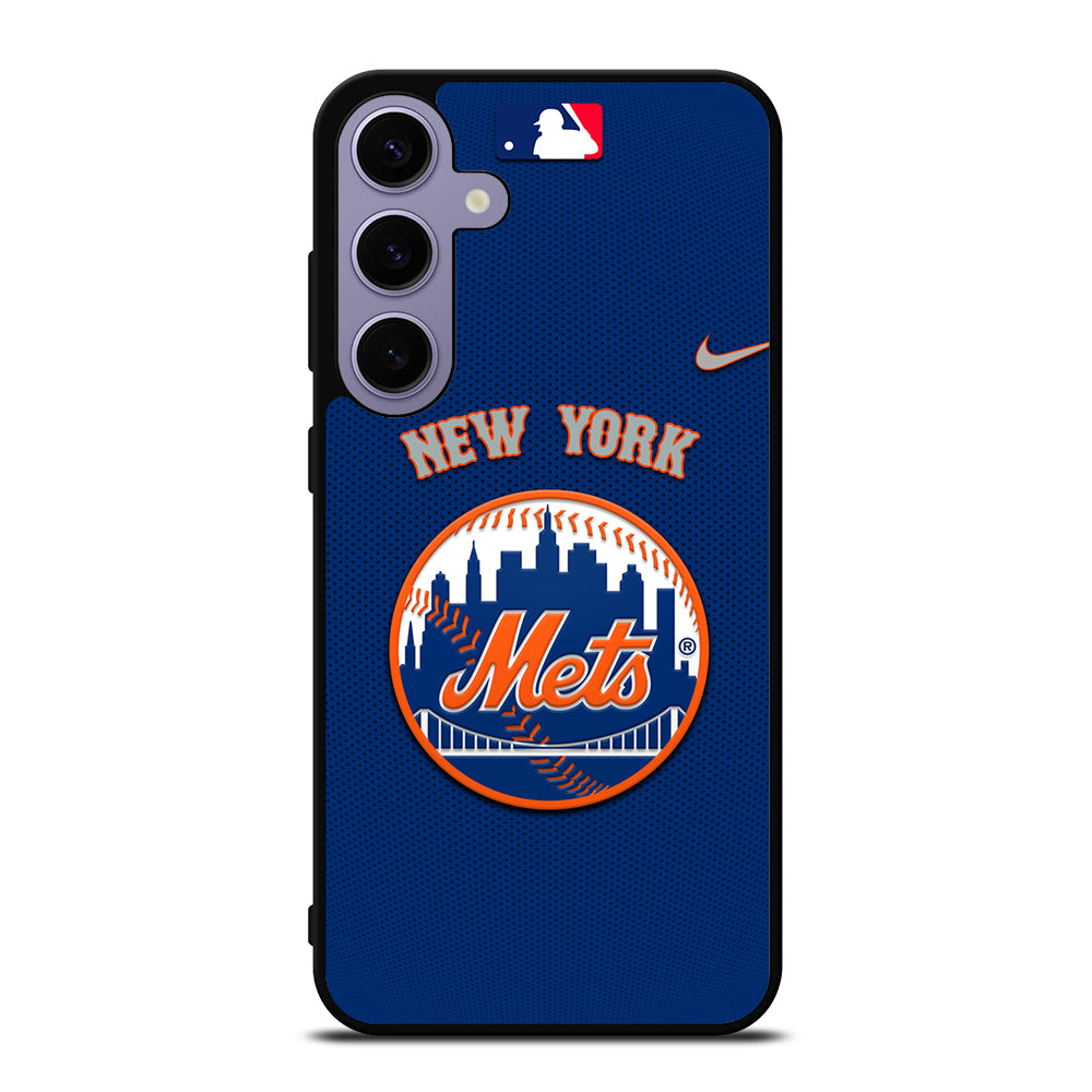 NEW YORK METS LOGO BASEBALL 3 Samsung Galaxy S24 Plus Case Cover