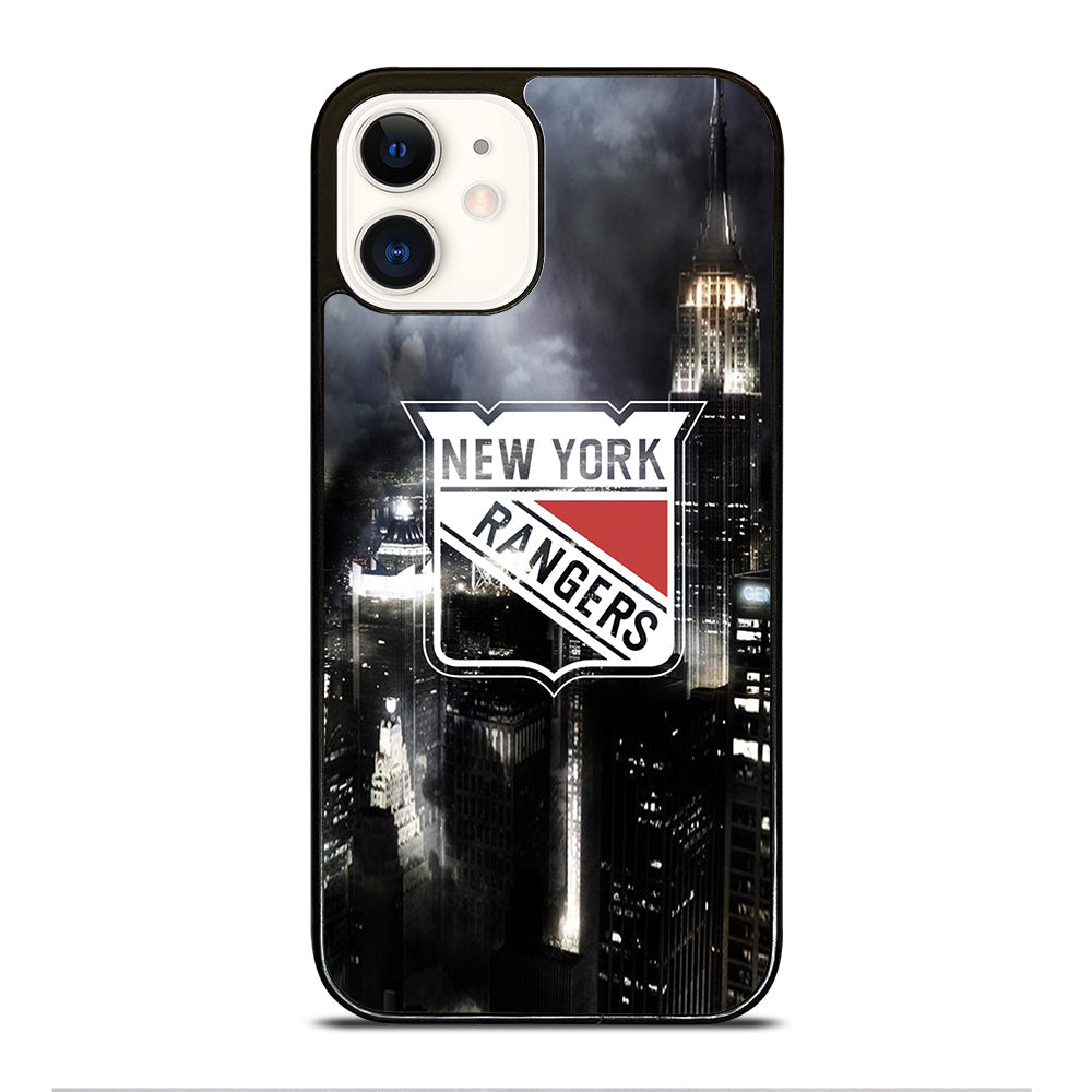 NEW YORK RANGERS CITY LOGO iPhone 12 Case Cover