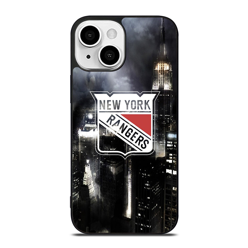 NEW YORK RANGERS CITY LOGO iPhone 13 Mini Case Cover