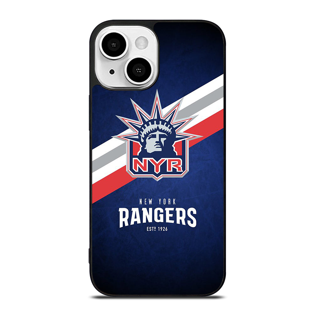 NEW YORK RANGERS LOGO HOCKEY 1 iPhone 13 Mini Case Cover