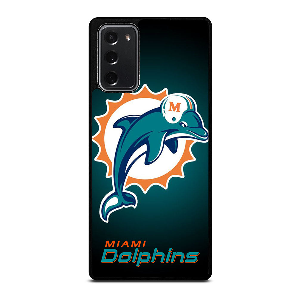 NFL MIAMI DOLPHINS LOGO 4 Samsung Galaxy Note 20 Case Cover
