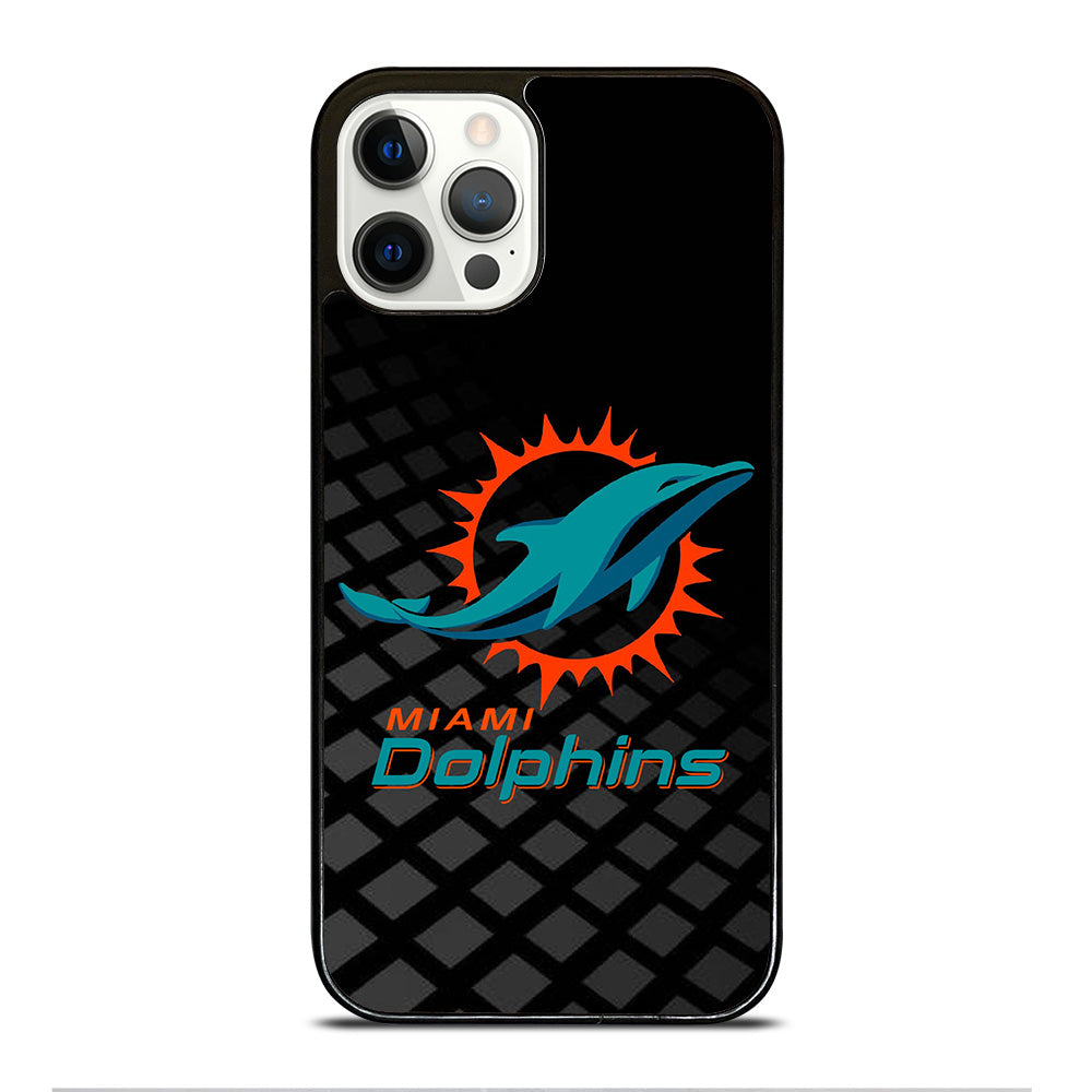 NFL MIAMI DOLPHINS LOGO 3 iPhone 12 Pro Case Cover
