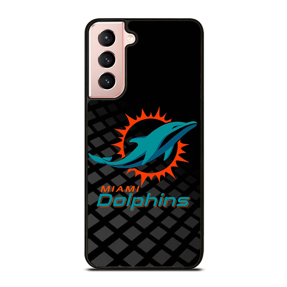 NFL MIAMI DOLPHINS LOGO 3 Samsung Galaxy S21 Case Cover
