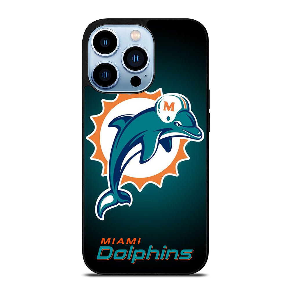 NFL MIAMI DOLPHINS LOGO 4 iPhone 13 Pro Max Case Cover