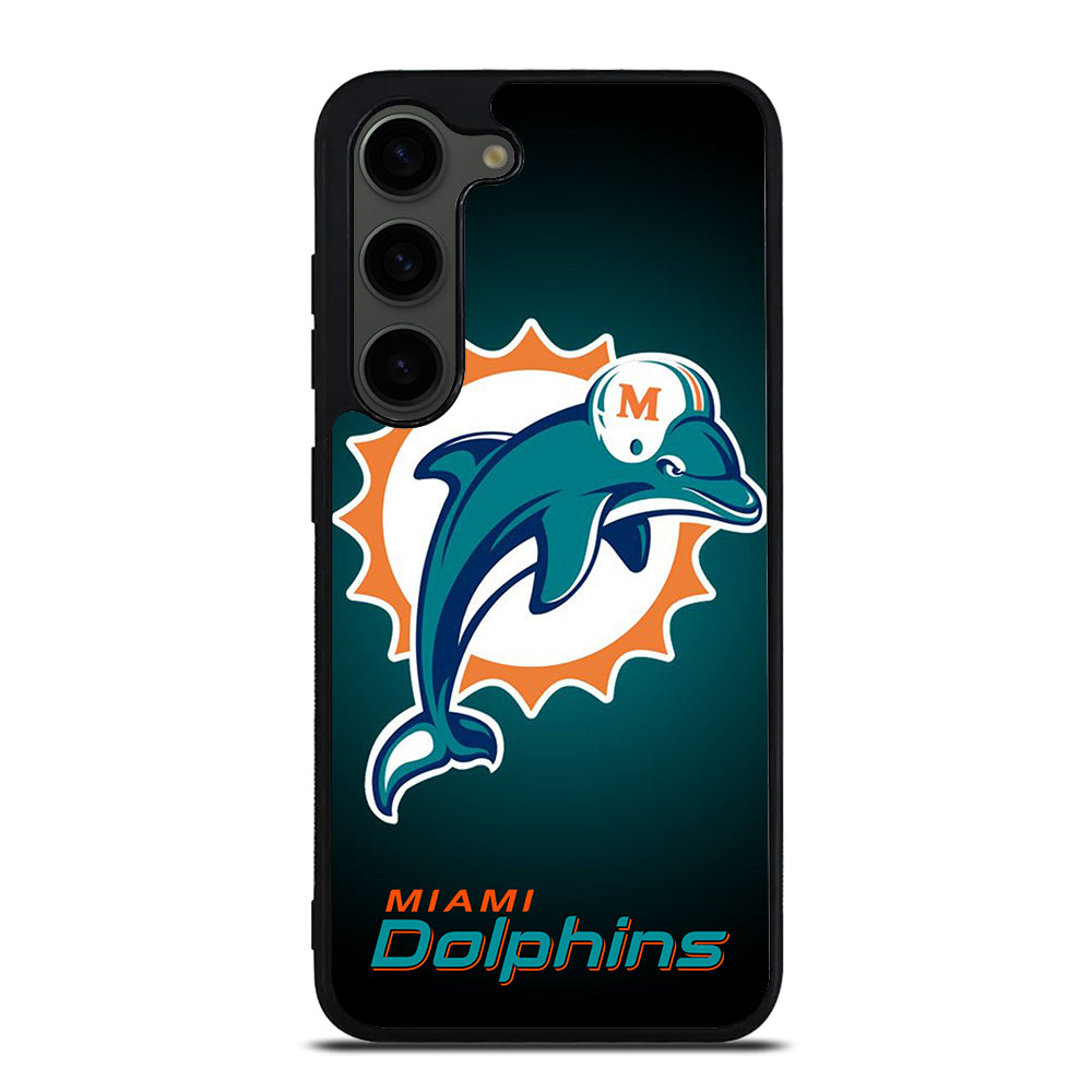 NFL MIAMI DOLPHINS LOGO 4 Samsung Galaxy S23 Plus Case Cover