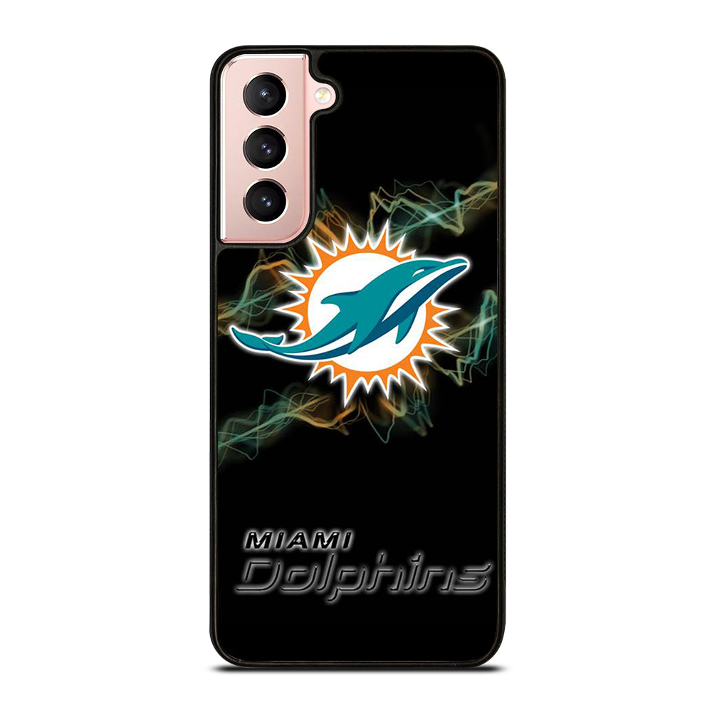 NFL MIAMI DOLPHINS LOGO Samsung Galaxy S21 Case Cover