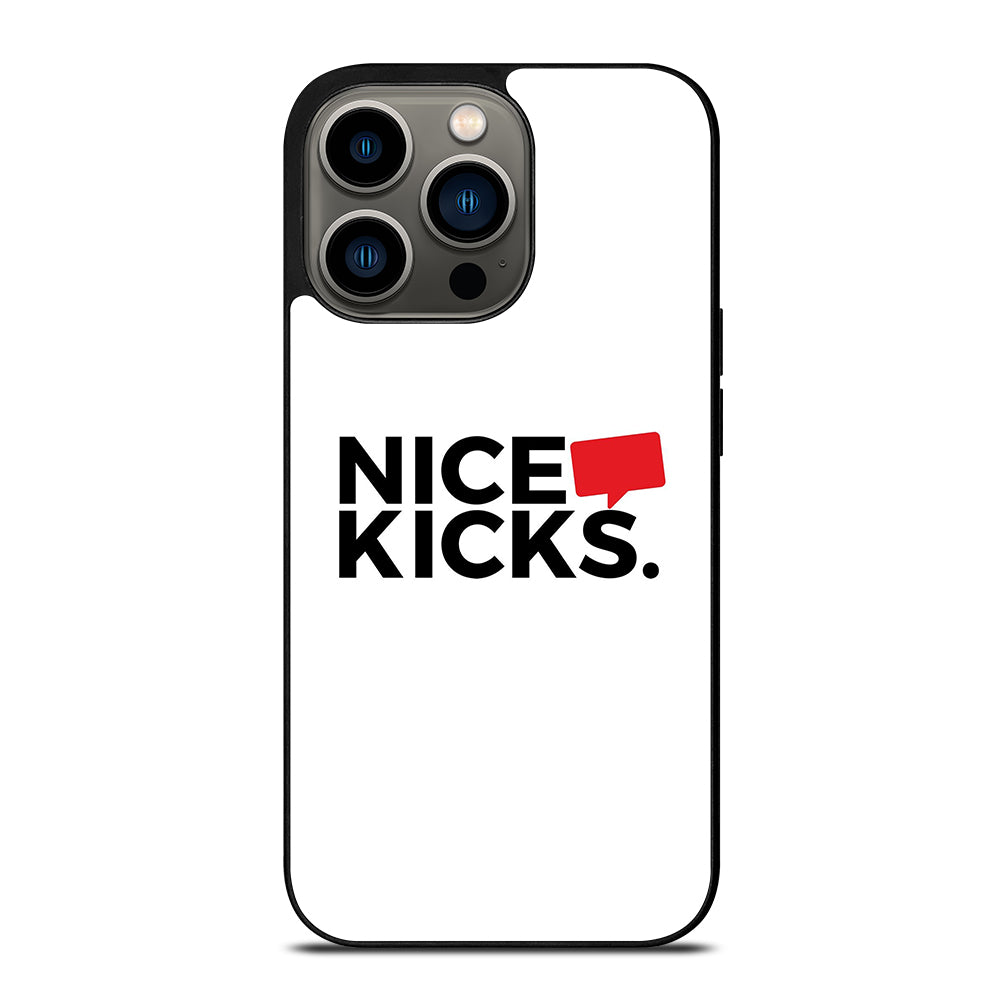 NICE KICKS LOGO iPhone 13 Pro Case Cover