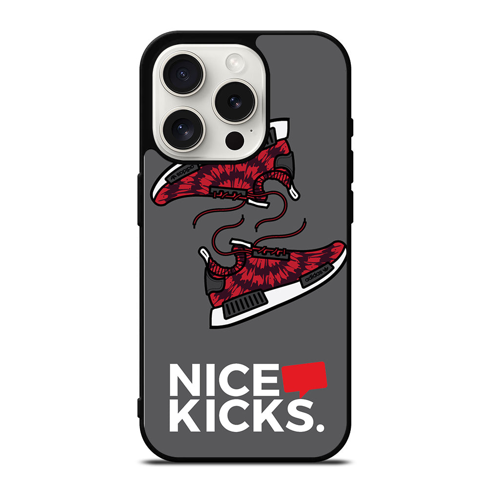 NICE KICKS SNEAKERS LOGO 2 iPhone 15 Pro Case Cover