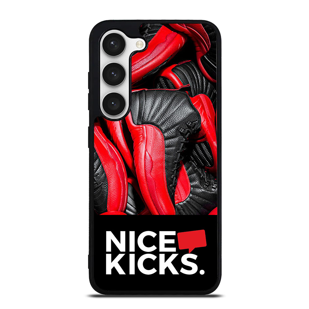 NICE KICKS SNEAKERS LOGO Samsung Galaxy S23 Case Cover