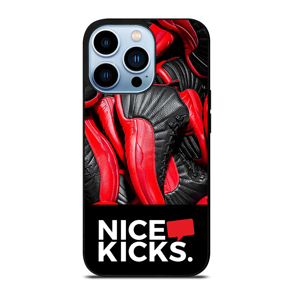 NICE KICKS SNEAKERS LOGO iPhone 13 Pro Max Case Cover