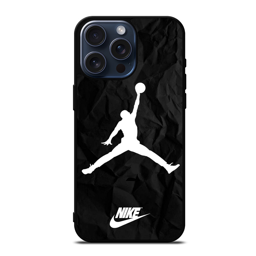 NIKE AIR JORDAN LOGO 2 iPhone 15 Pro Max Case Cover casecentro