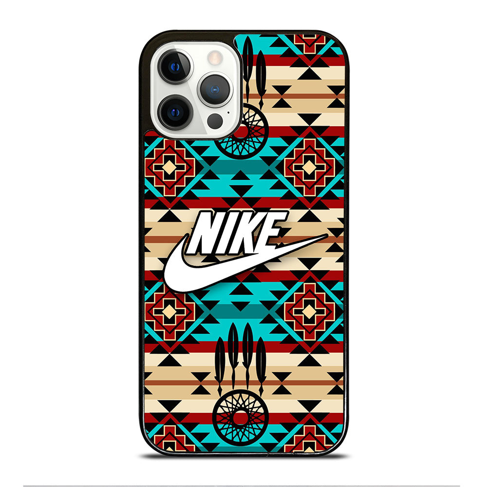 NIKE AZTEC PATTERN 1 iPhone 12 Pro Case Cover