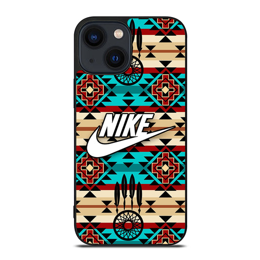 NIKE AZTEC PATTERN 1 iPhone 14 Plus Case Cover