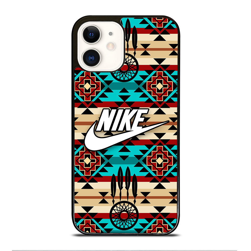 NIKE AZTEC PATTERN 1 iPhone 12 Case Cover