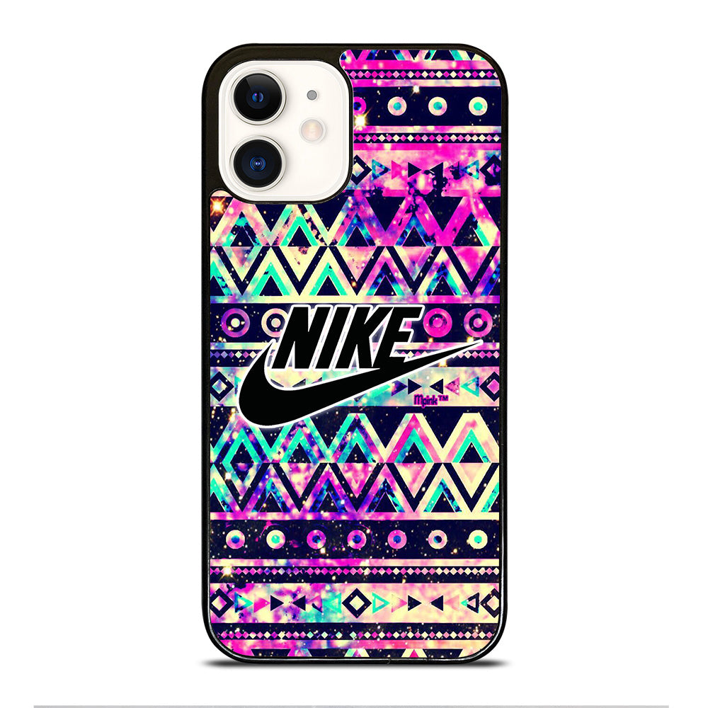 NIKE AZTEC PATTERN 2 iPhone 12 Case Cover