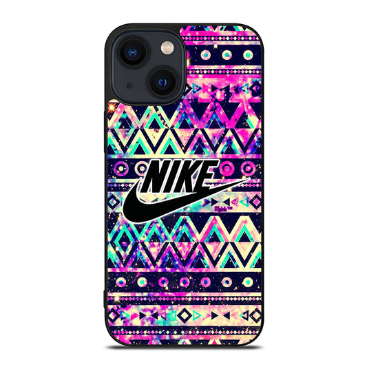 NIKE AZTEC PATTERN 2 iPhone 14 Plus Case Cover