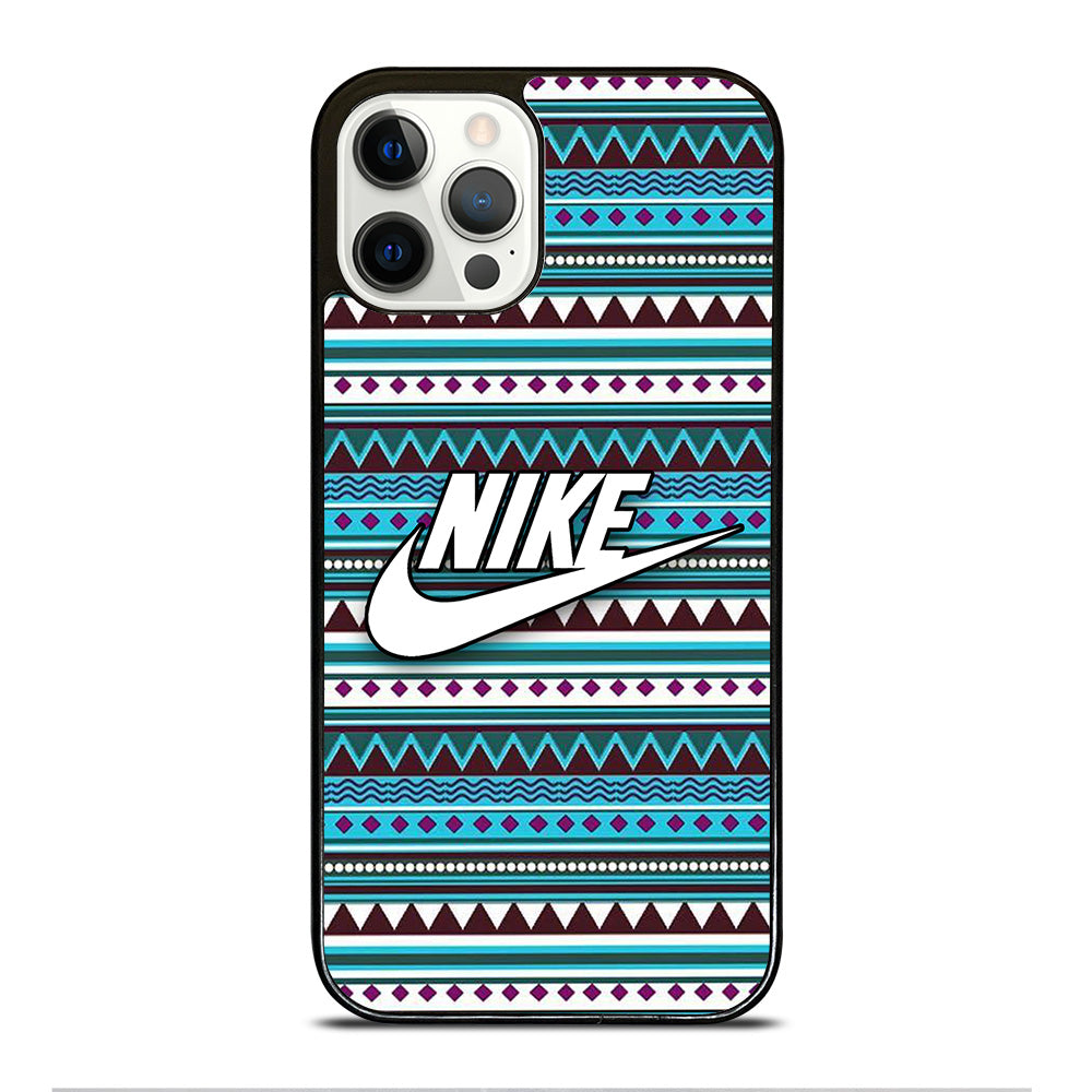 NIKE AZTEC PATTERN 3 iPhone 12 Pro Case Cover