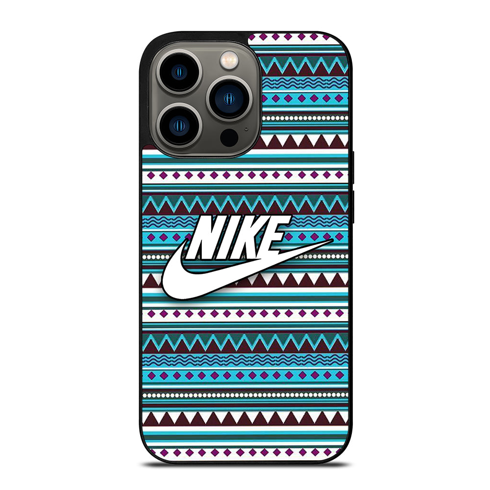 NIKE AZTEC PATTERN 3 iPhone 13 Pro Case Cover