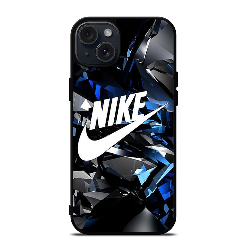NIKE CRYSTAL LOGO iPhone 15 Plus Case Cover
