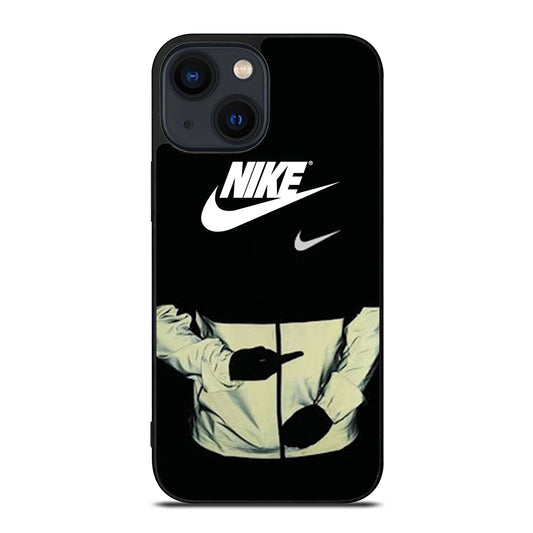 NIKE MIDDLE FINGER LOGO iPhone 14 Plus Case Cover