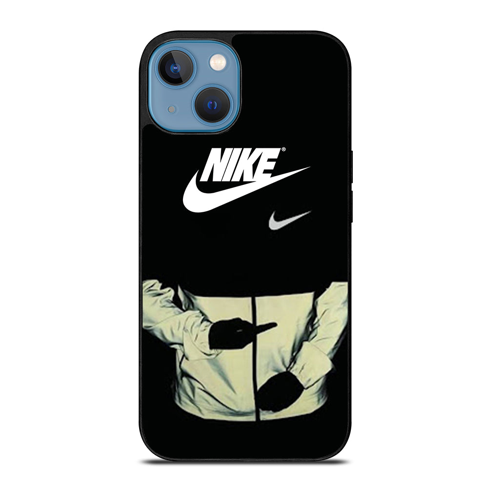 NIKE MIDDLE FINGER LOGO iPhone 13 Case Cover
