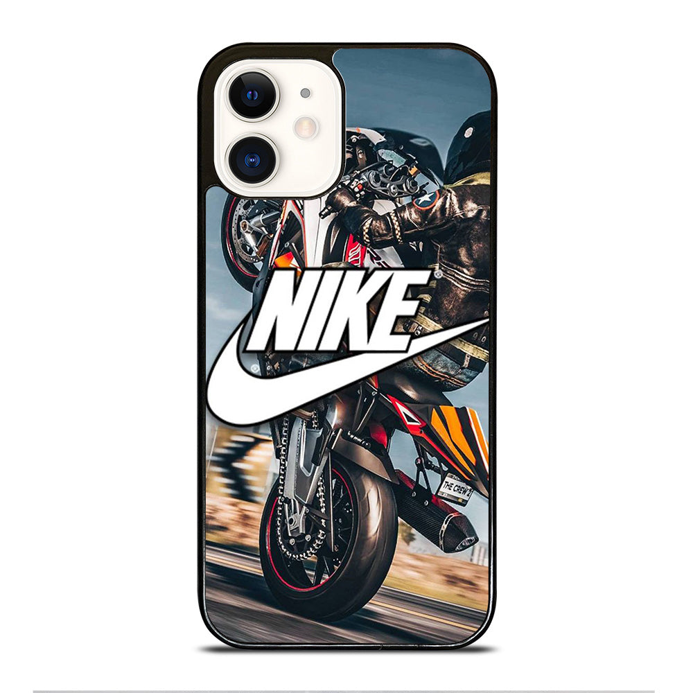 NIKE MOTORCYCLE LOGO iPhone 12 Case Cover