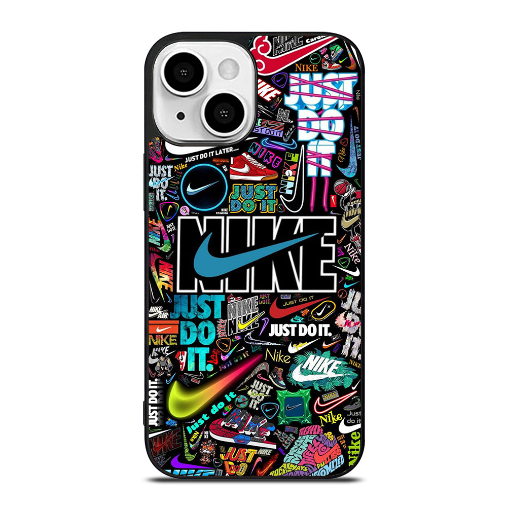 NIKE STICKER COLLAGE iPhone 13 Mini Case Cover – casecentro NIKE STICKER COLLAGE iPhone 13 Mini Case Cover – casecentro