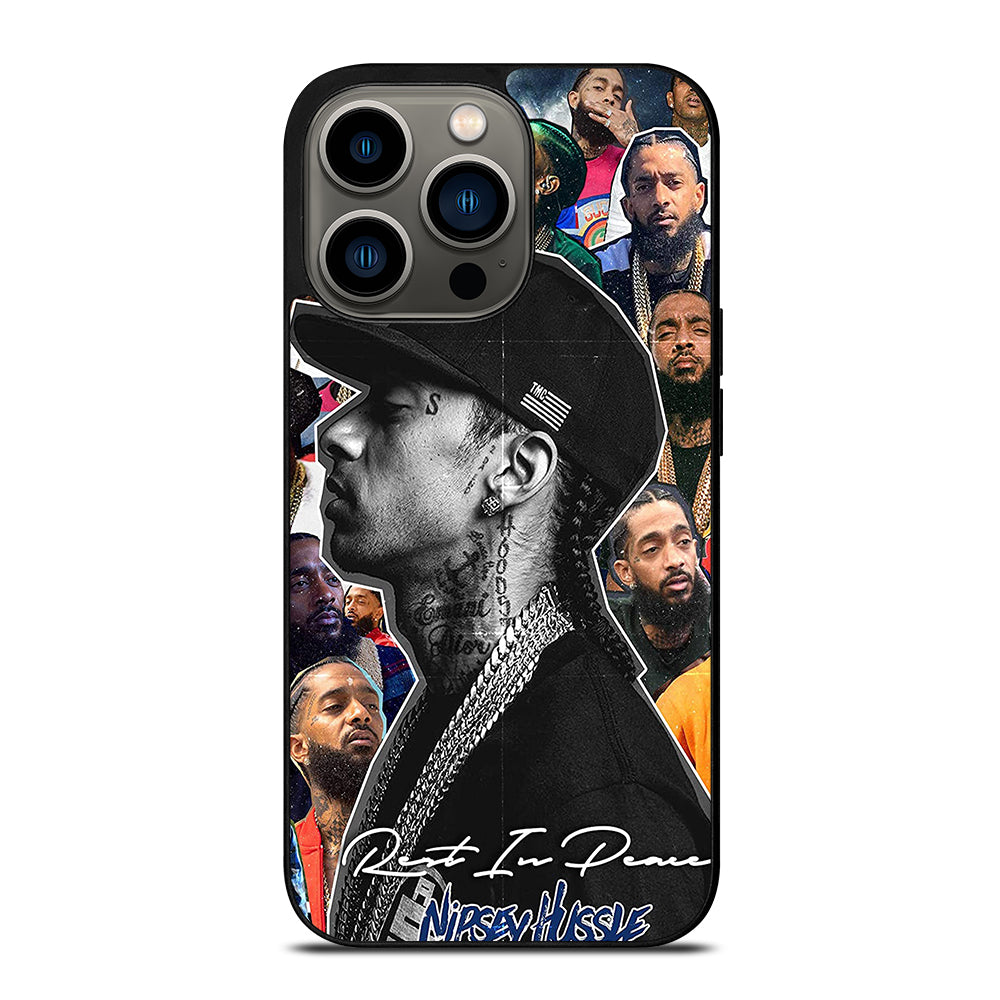 NIPSEY HUSSLE COLLAGE iPhone 13 Pro Case Cover