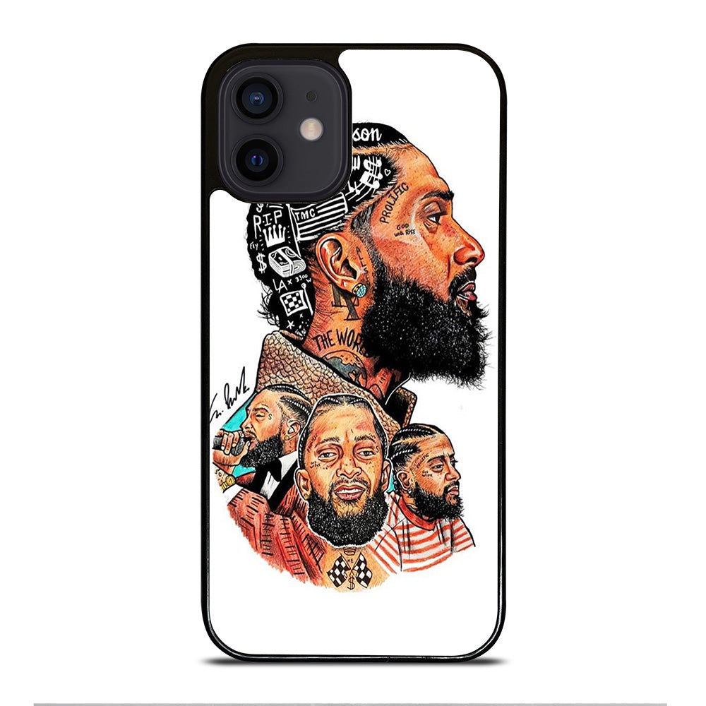 NIPSEY HUSSLE RAPPER ARTWORK iPhone 12 Mini Case Cover