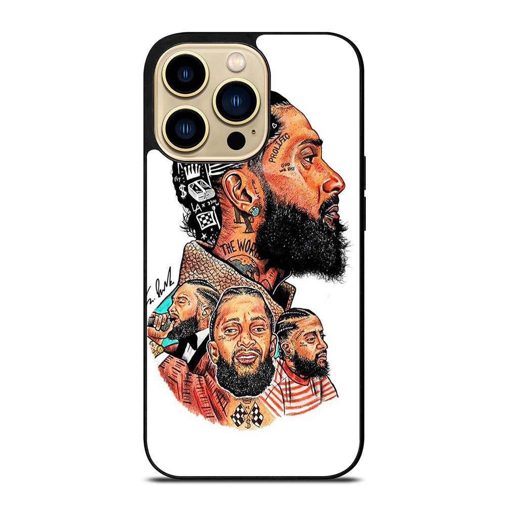 NIPSEY HUSSLE RAPPER ARTWORK iPhone 14 Pro Max Case Cover
