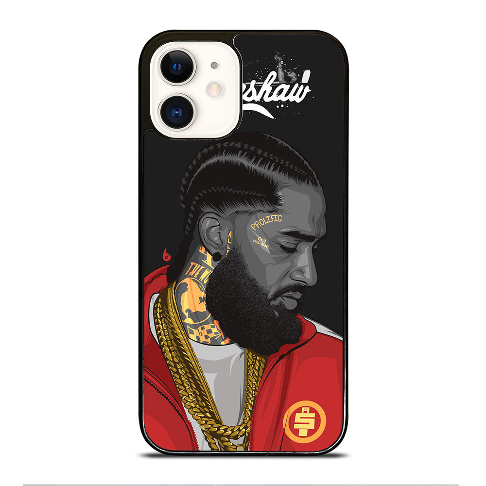 NIPSEY HUSSLE RAPPER ART iPhone 12 Case Cover
