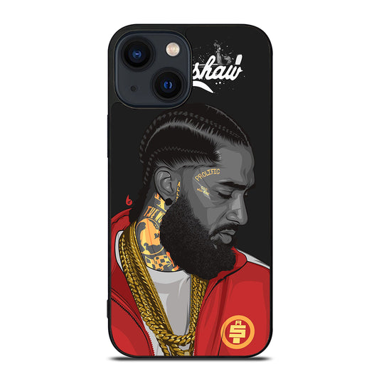 NIPSEY HUSSLE RAPPER ART iPhone 14 Plus Case Cover