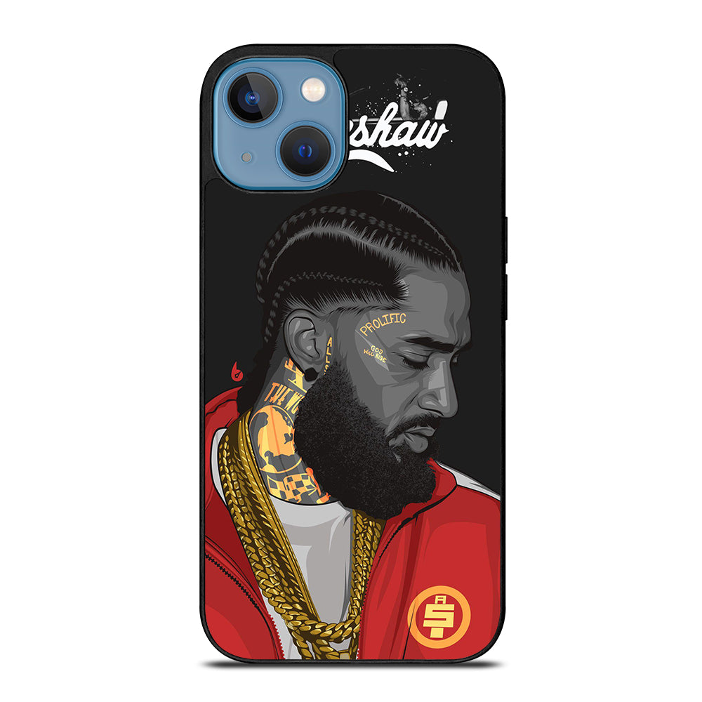 NIPSEY HUSSLE RAPPER ART iPhone 13 Case Cover