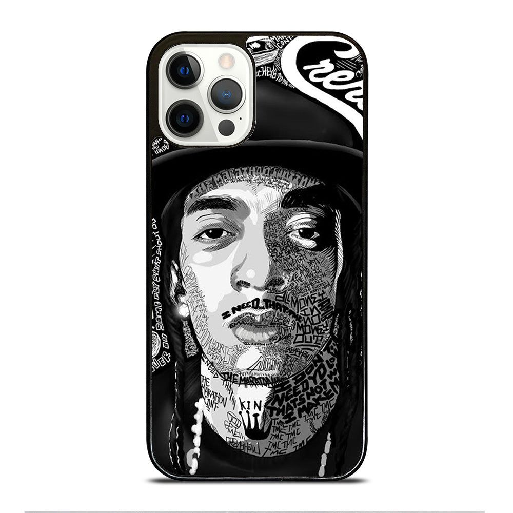 NIPSEY HUSSLE RAPPER QUOTE iPhone 12 Pro Case Cover