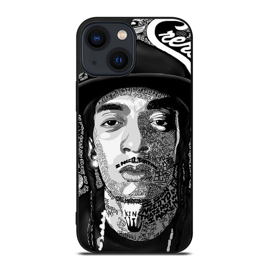 NIPSEY HUSSLE RAPPER QUOTE iPhone 14 Plus Case Cover