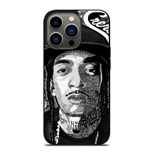 NIPSEY HUSSLE RAPPER QUOTE iPhone 13 Pro Case Cover