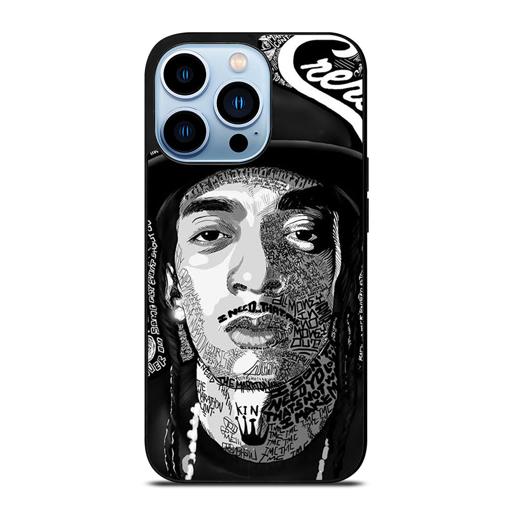 NIPSEY HUSSLE RAPPER QUOTE iPhone 13 Pro Max Case Cover